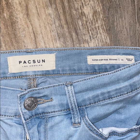 Pacsun Super High Rise Jeggin - Picture 2 of 5